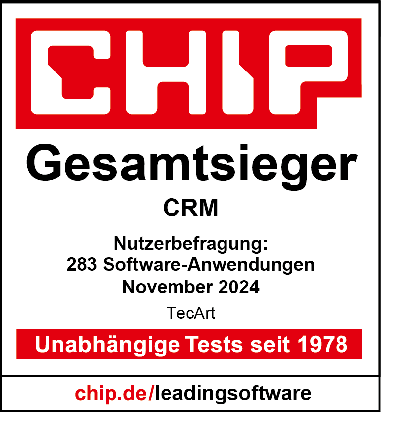CHIP Leading Software Gesamtsieger 2024-2025 TecArt